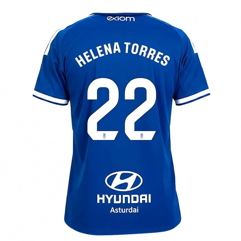Danxen Men Helena Torres Maiquez #22 Mediumblue White Home Jersey 2026/27 T-Shirt