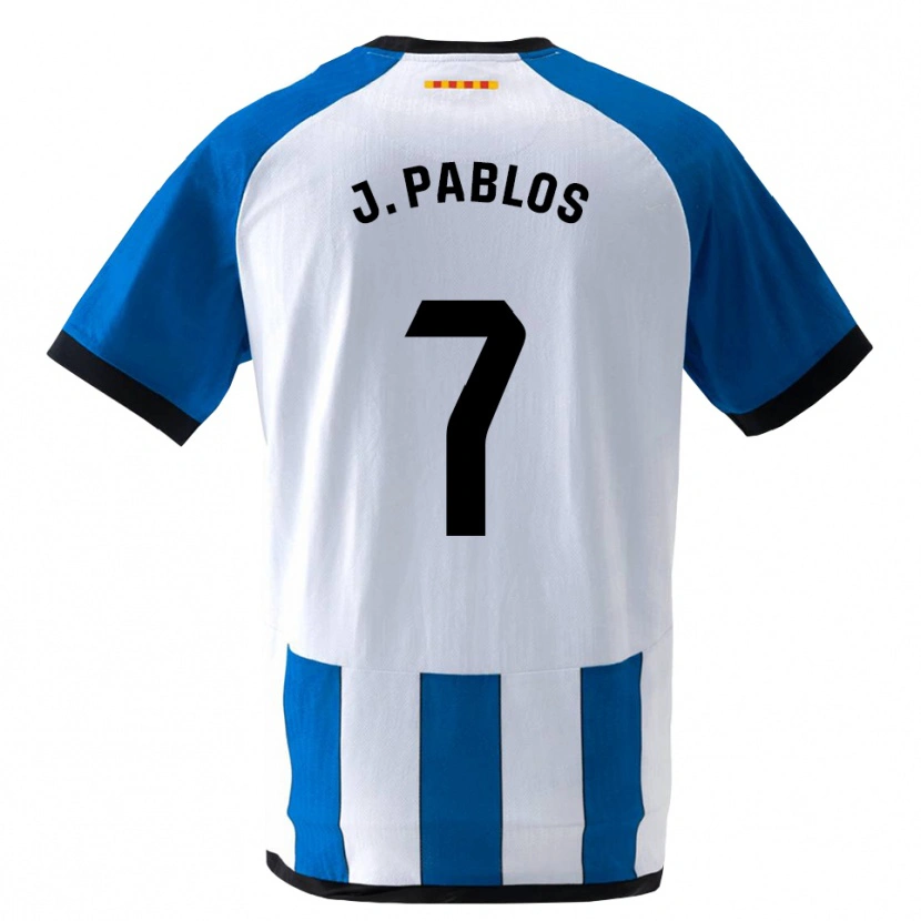 Danxen Men Judith Pablos Garrido #7 Royal Blue White Home Jersey 2026/27 T-Shirt