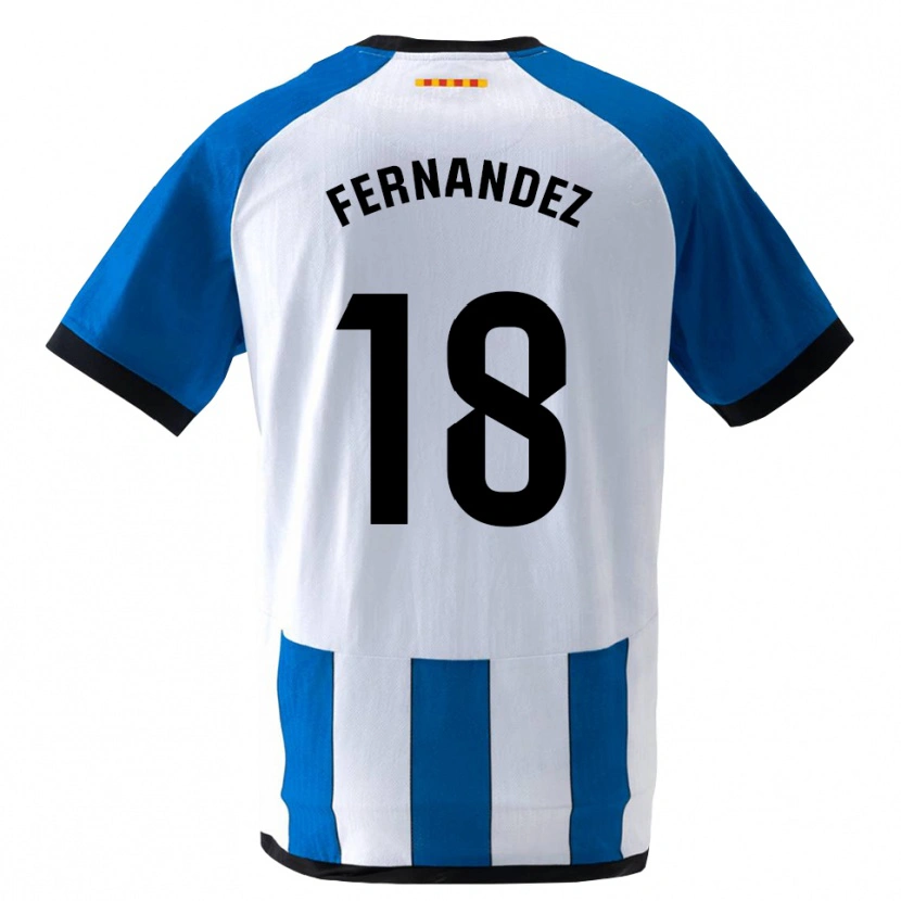 Danxen Men Marcos Fernández #18 Royal Blue White Home Jersey 2026/27 T-Shirt