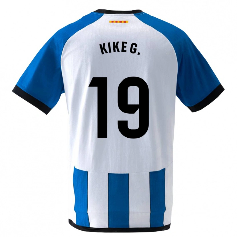 Danxen Men Kike García #19 Royal Blue White Home Jersey 2026/27 T-Shirt
