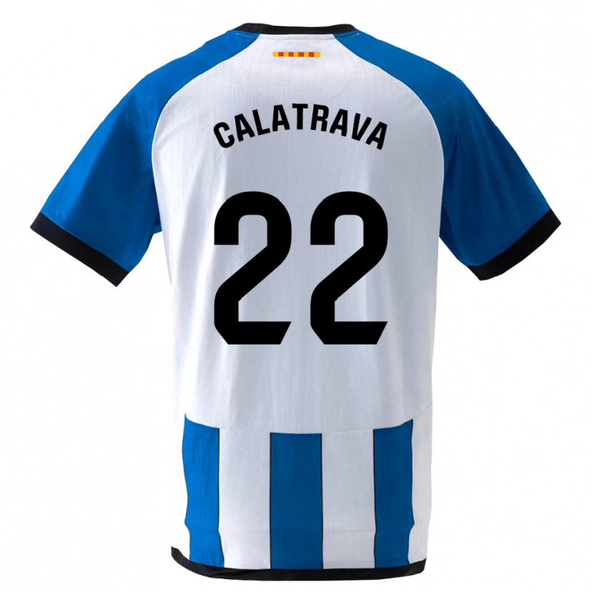 Danxen Men Álex Calatrava #22 Royal Blue White Home Jersey 2026/27 T-Shirt