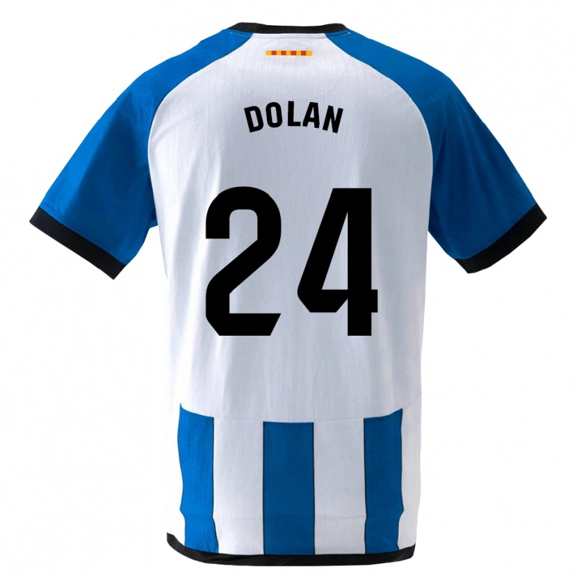 Danxen Men Tyrhys Dolan #24 Royal Blue White Home Jersey 2026/27 T-Shirt