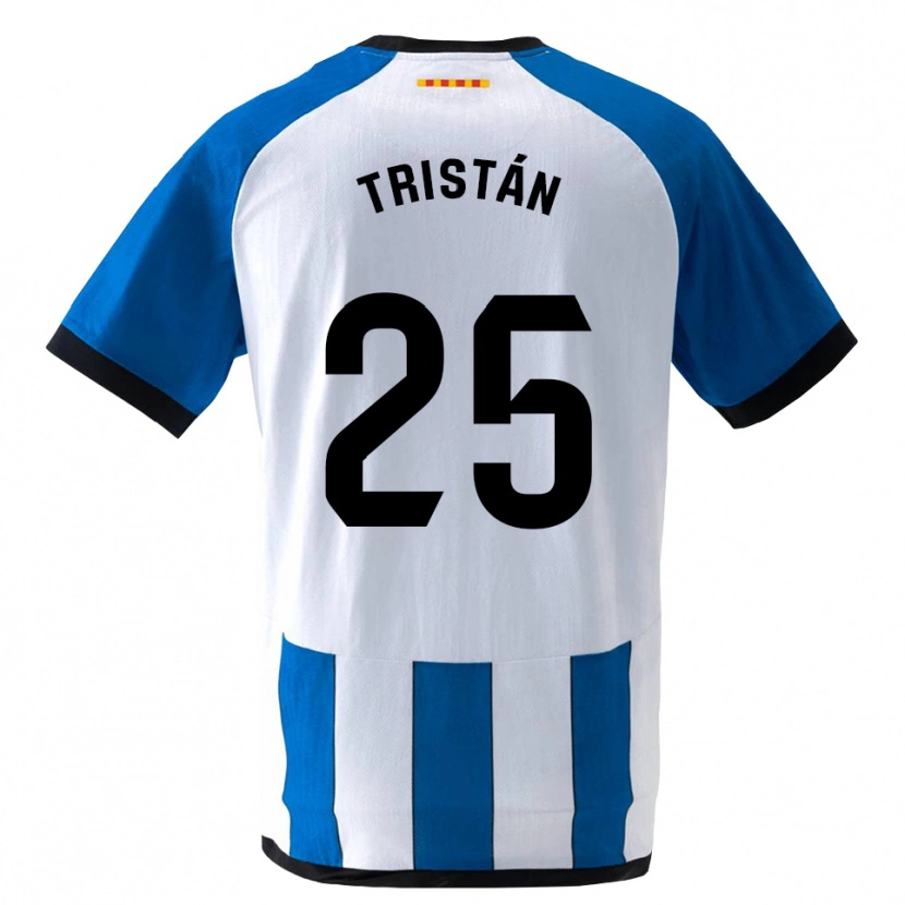 Danxen Men Pol Tristán #25 Royal Blue White Home Jersey 2026/27 T-Shirt