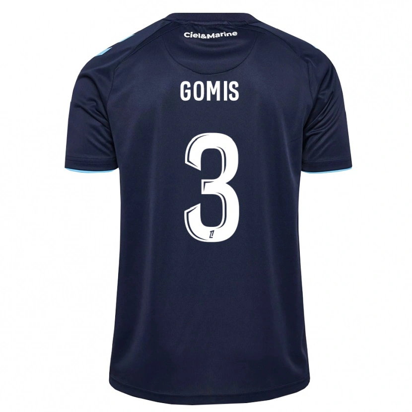 Danxen Men Georges Gomis #3 Cornflower Blue Midnightblue Home Jersey 2026/27 T-Shirt