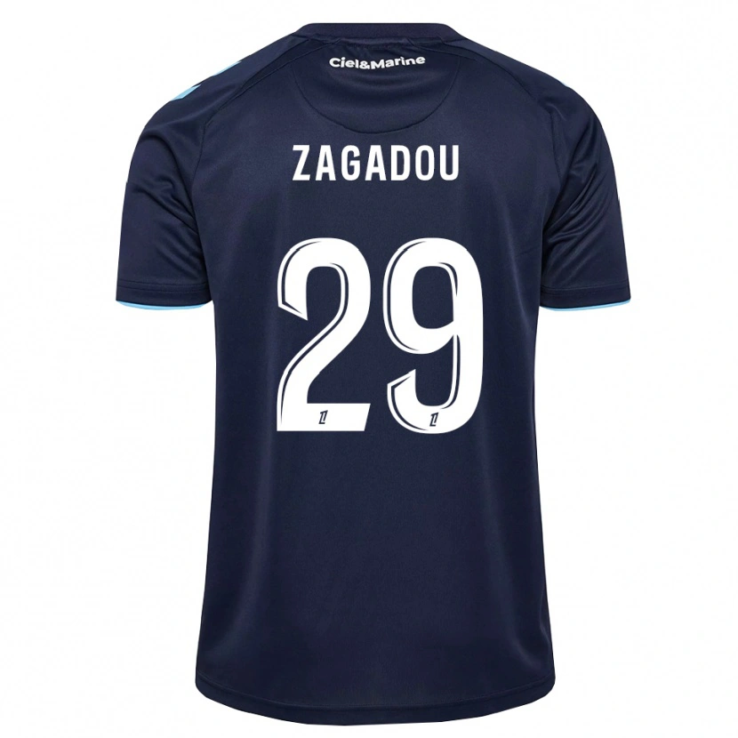 Danxen Men Stephan Zagadou #29 Cornflower Blue Midnightblue Home Jersey 2026/27 T-Shirt