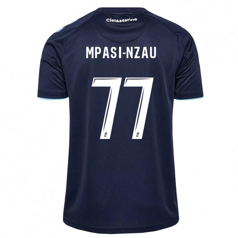 Danxen Men Lionel Mpasi-Nzau #77 Cornflower Blue Midnightblue Home Jersey 2026/27 T-Shirt