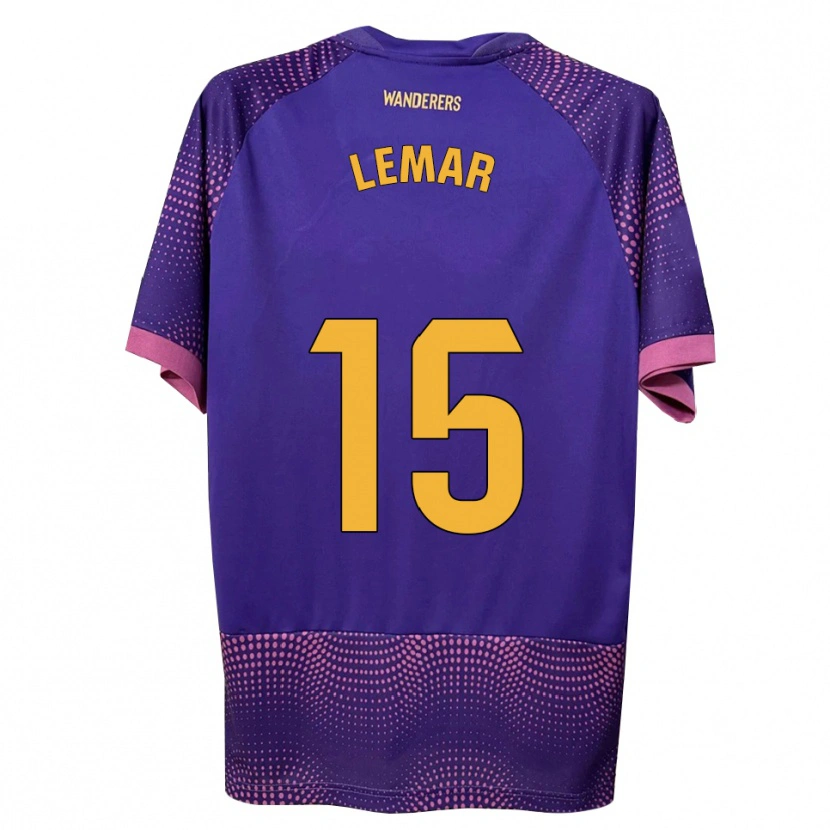 Danxen Men Thomas Lemar #15 Purple White Pink Away Jersey 2026/27 T-Shirt