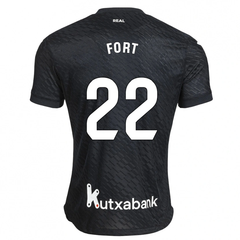 Danxen Men Héctor Fort #22 Black White Away Jersey 2026/27 T-Shirt