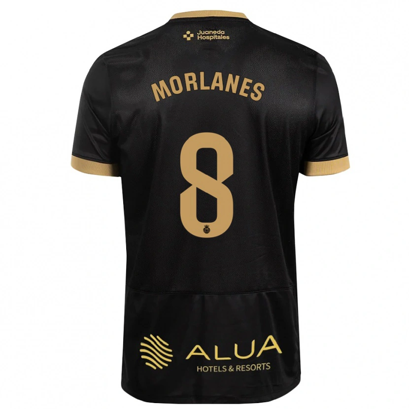 Danxen Men Manu Morlanes #8 Black Sandy Brown Burly Wood Away Jersey 2026/27 T-Shirt