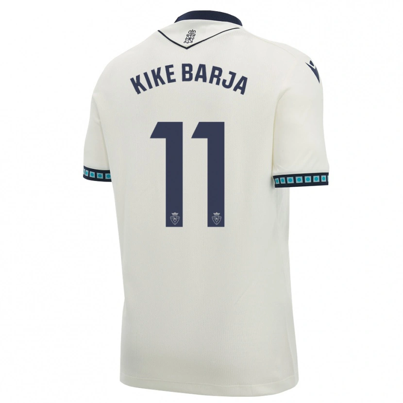 Danxen Men Kike Barja #11 White Black Light Sky Blue Away Jersey 2026/27 T-Shirt