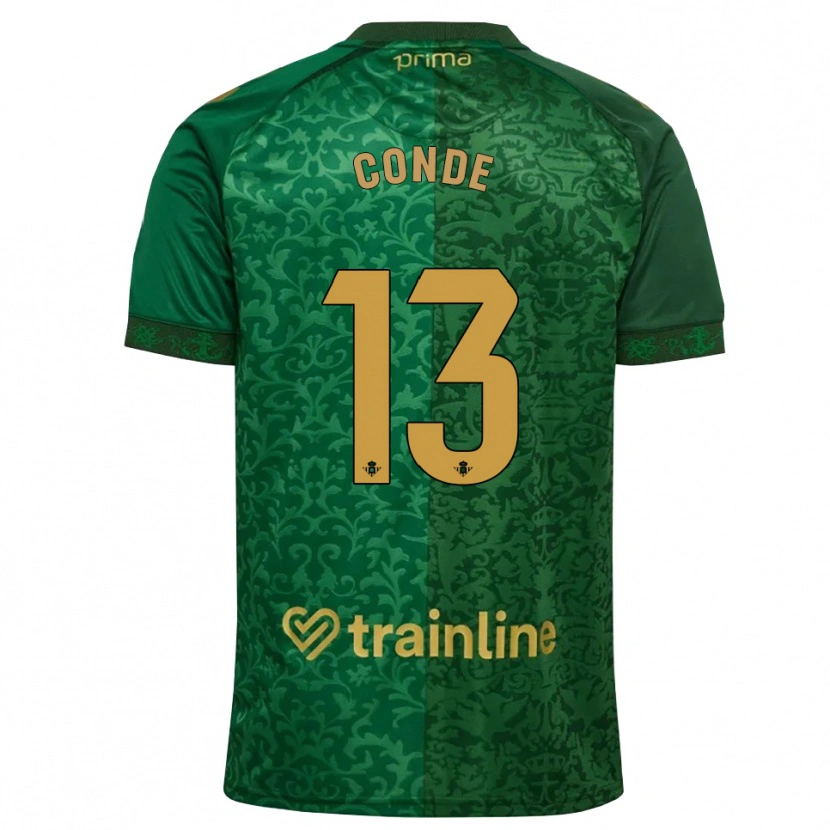 Danxen Men Diego Conde #13 Forest Green Dark Goldenrod Away Jersey 2026/27 T-Shirt