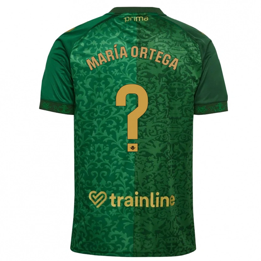 Danxen Men José María Ortega #0 Forest Green Dark Goldenrod Away Jersey 2026/27 T-Shirt