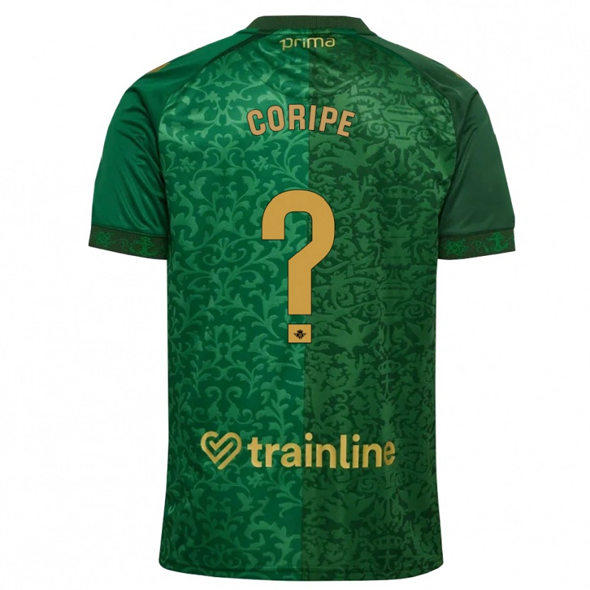 Danxen Men Coripe #0 Forest Green Dark Goldenrod Away Jersey 2026/27 T-Shirt