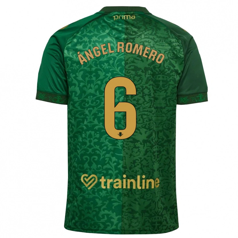 Danxen Men Miguel Romero #6 Forest Green Dark Goldenrod Away Jersey 2026/27 T-Shirt