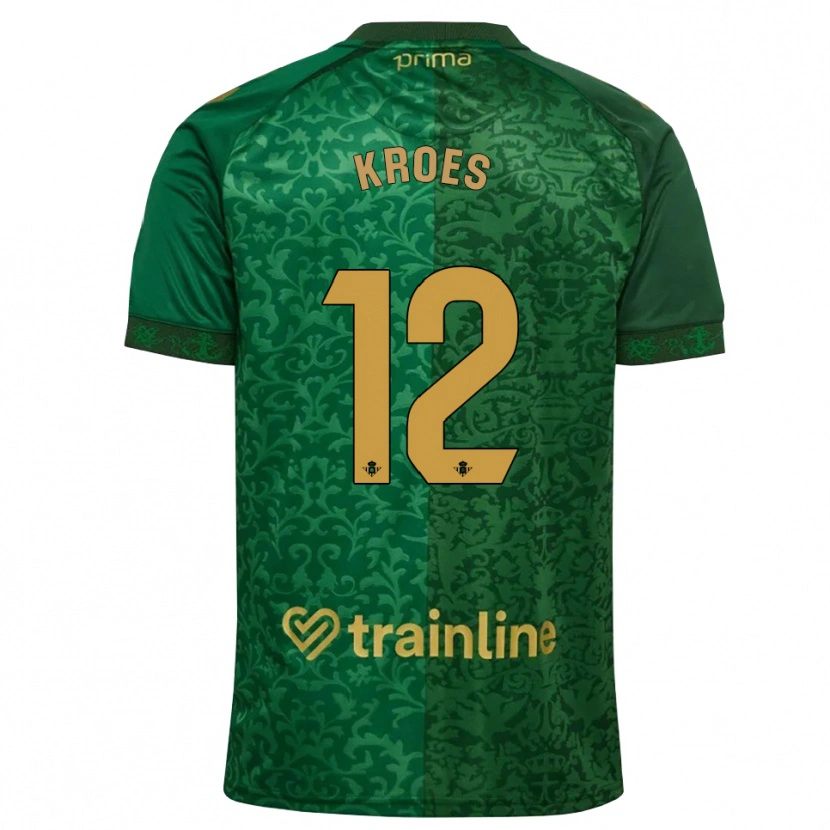 Danxen Men Victor Kroes #12 Forest Green Dark Goldenrod Away Jersey 2026/27 T-Shirt