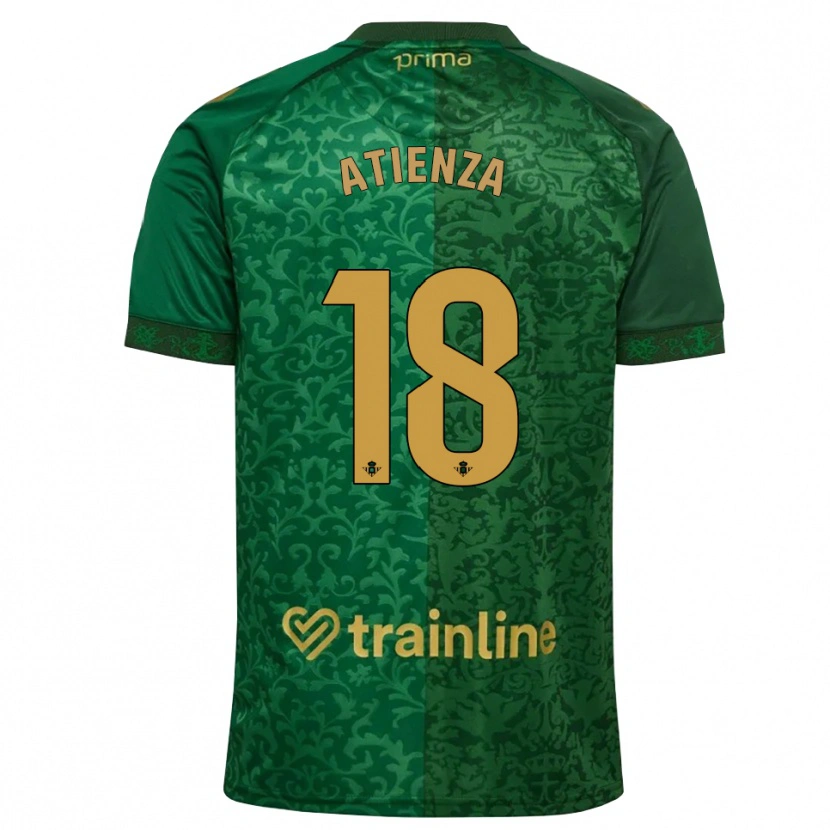 Danxen Men Diego Atienza #18 Forest Green Dark Goldenrod Away Jersey 2026/27 T-Shirt