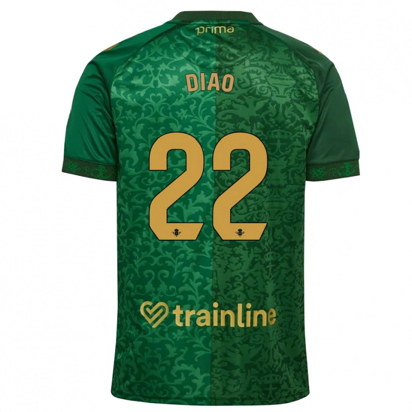 Danxen Men Usse Diao #22 Forest Green Dark Goldenrod Away Jersey 2026/27 T-Shirt