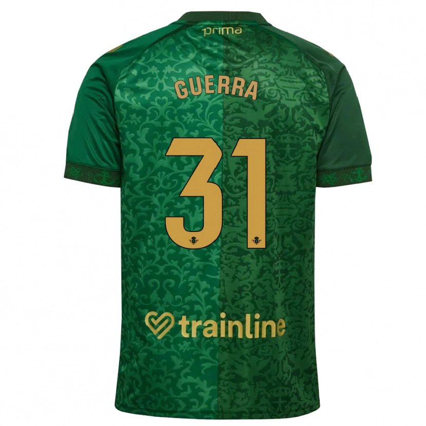Danxen Men Ana Guerra Morcillo #31 Forest Green Dark Goldenrod Away Jersey 2026/27 T-Shirt