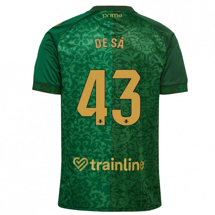 Danxen Men Rubén De Sá #43 Forest Green Dark Goldenrod Away Jersey 2026/27 T-Shirt