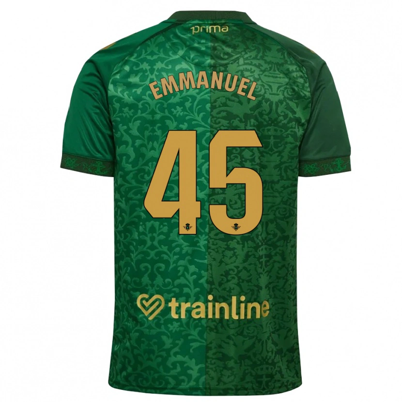 Danxen Men Jean Emmanuel N'agoran #45 Forest Green Dark Goldenrod Away Jersey 2026/27 T-Shirt