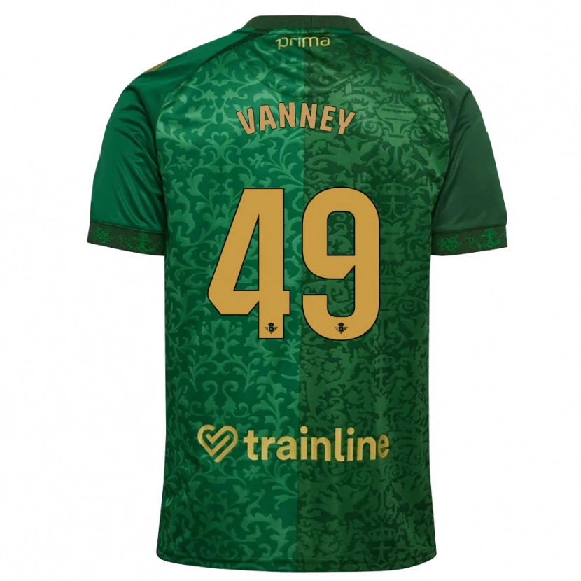 Danxen Men Dylan Vanney #49 Forest Green Dark Goldenrod Away Jersey 2026/27 T-Shirt