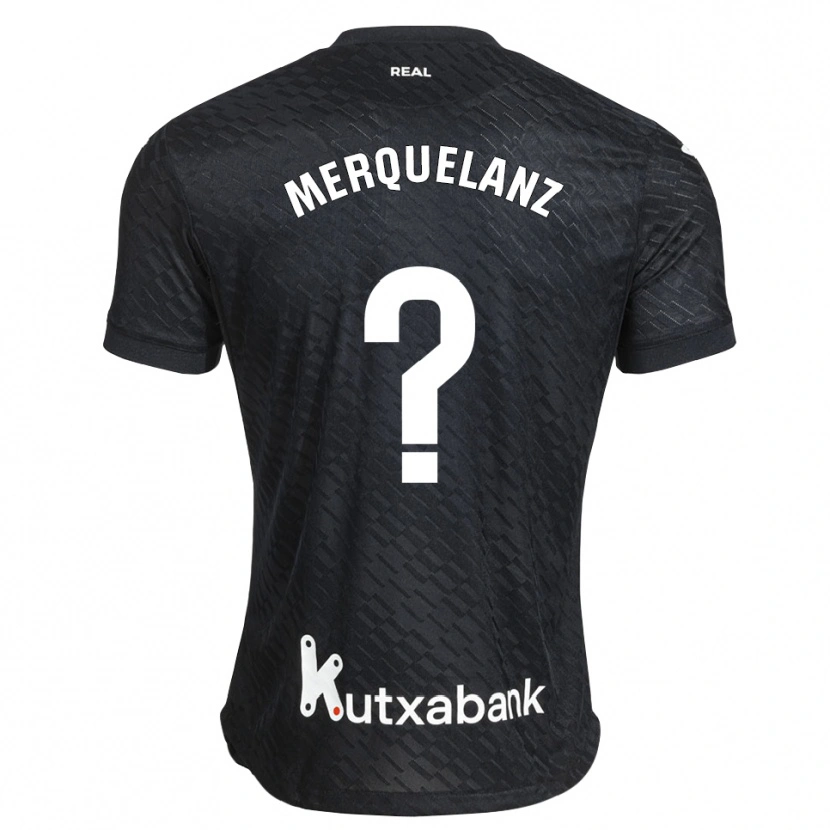 Danxen Men Martin Merquelanz #0 Black White Away Jersey 2026/27 T-Shirt