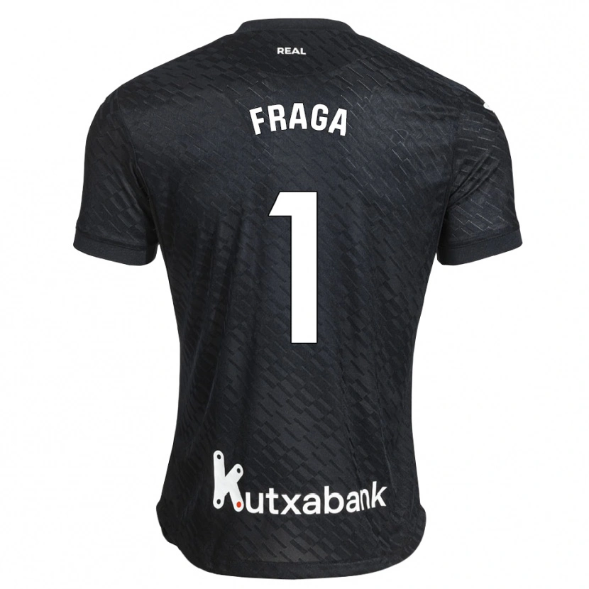 Danxen Men Aitor Fraga #1 Black White Away Jersey 2026/27 T-Shirt