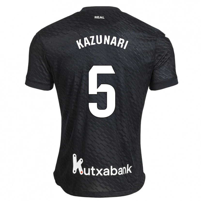 Danxen Men Kazunari Kita #5 Black White Away Jersey 2026/27 T-Shirt