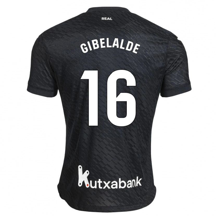 Danxen Men Manex Gibelalde #16 Black White Away Jersey 2026/27 T-Shirt