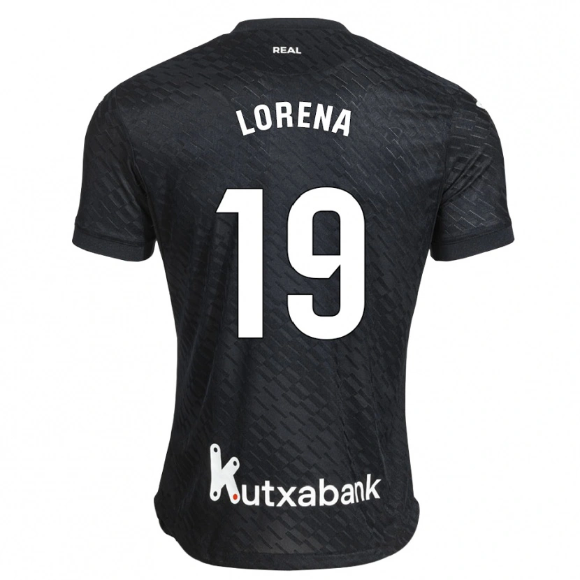 Danxen Men Lorena Navarro Domínguez #19 Black White Away Jersey 2026/27 T-Shirt