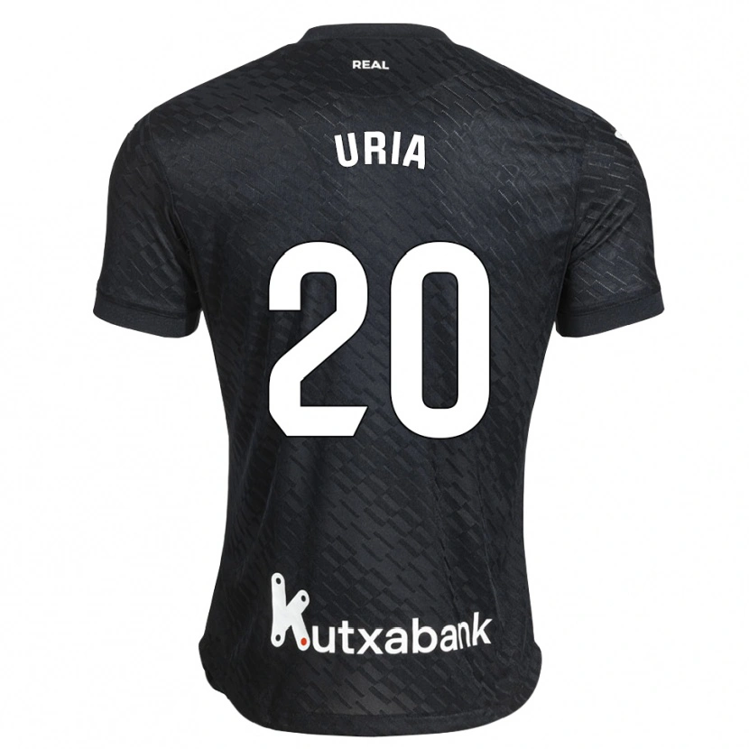 Danxen Men Mirari Uria #20 Black White Away Jersey 2026/27 T-Shirt