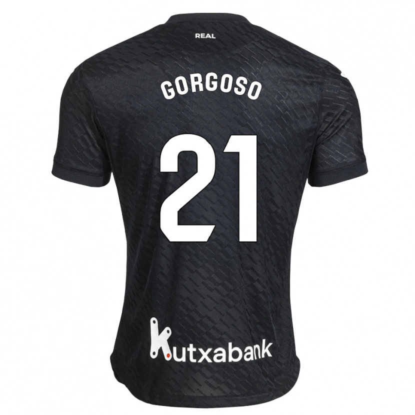 Danxen Men Emma Ramirez Gorgoso #21 Black White Away Jersey 2026/27 T-Shirt