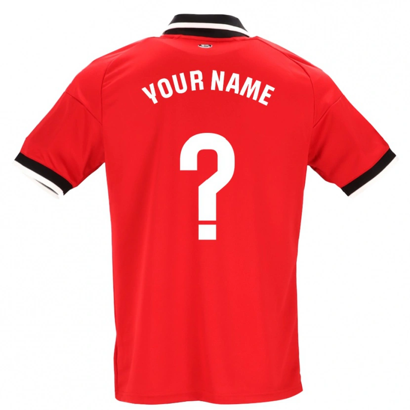 Danxen Men Your Name #0 Black White Red Away Jersey 2026/27 T-Shirt