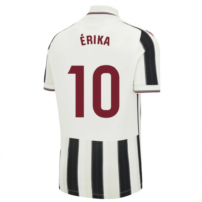 Danxen Men Érika González #10 Black White Red Away Jersey 2026/27 T-Shirt
