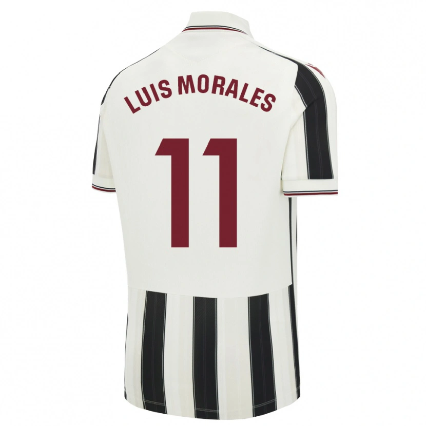 Danxen Men José Luis Morales #11 Black White Red Away Jersey 2026/27 T-Shirt