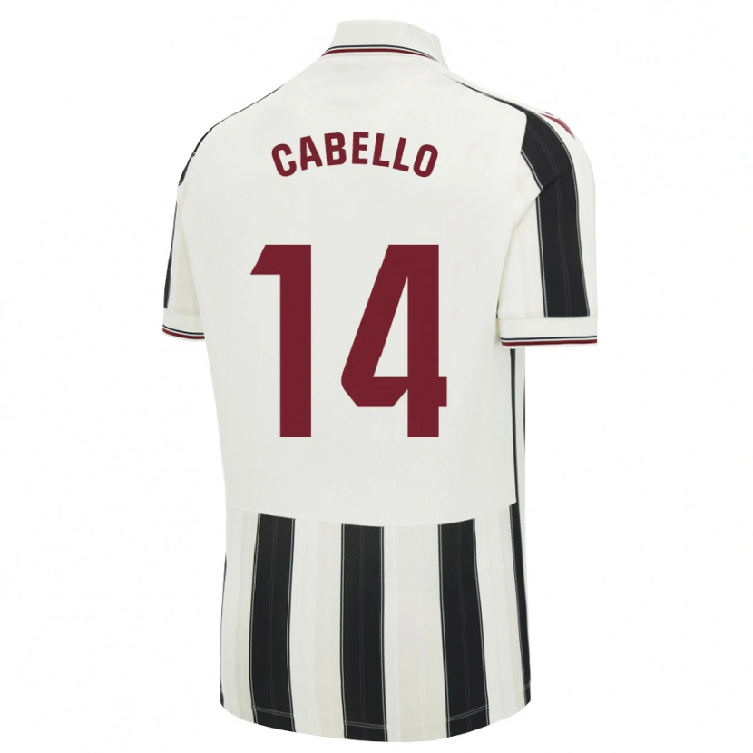 Danxen Men Jorge Cabello #14 Black White Red Away Jersey 2026/27 T-Shirt