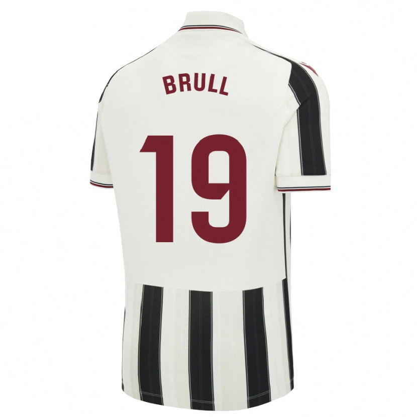 Danxen Men Salva Brull #19 Black White Red Away Jersey 2026/27 T-Shirt