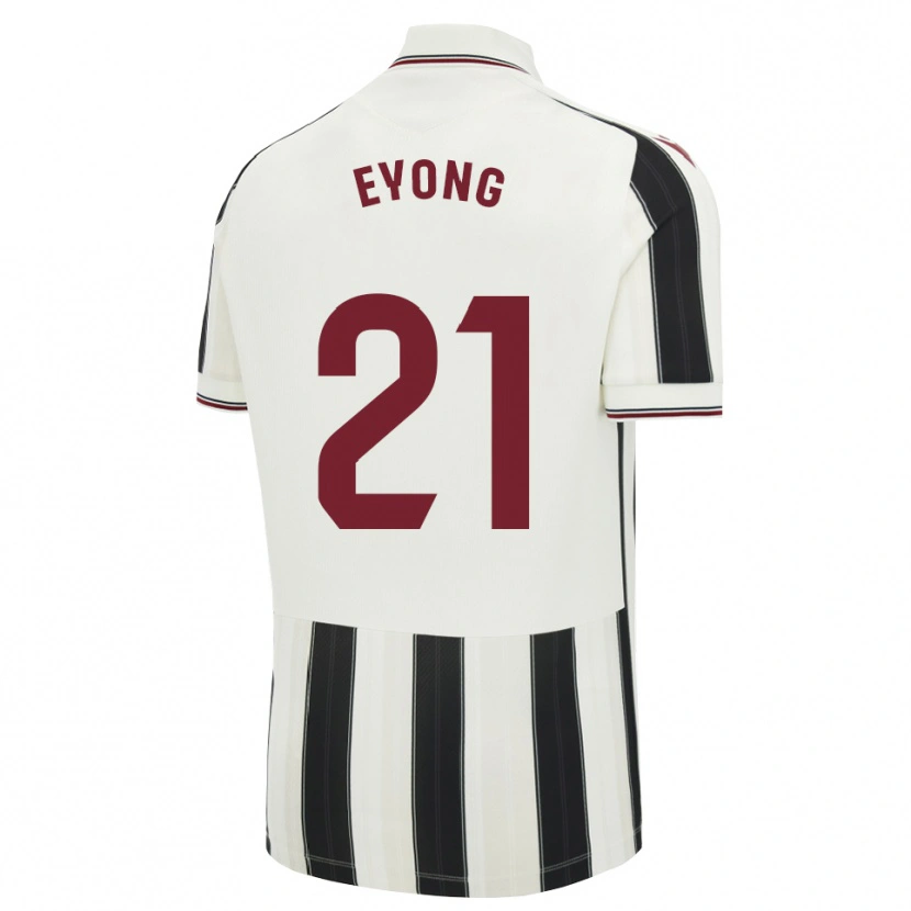 Danxen Men Karl Etta Eyong #21 Black White Red Away Jersey 2026/27 T-Shirt