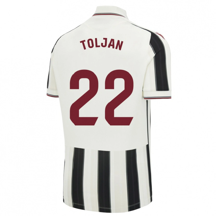 Danxen Men Jeremy Toljan #22 Black White Red Away Jersey 2026/27 T-Shirt