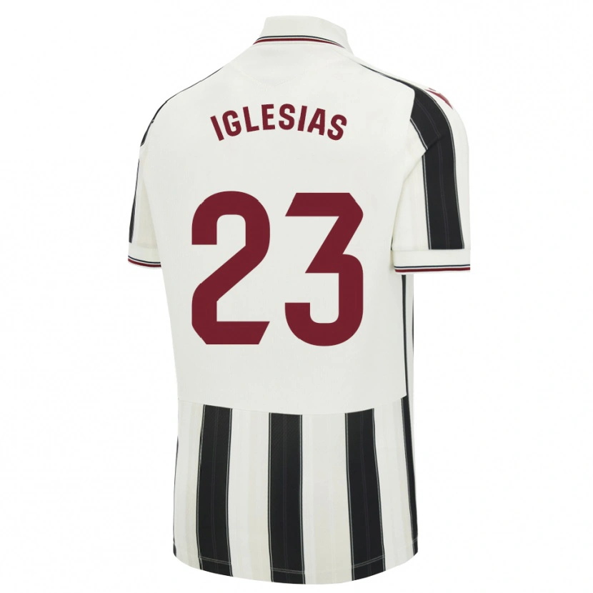 Danxen Men Dylan Iglesias #23 Black White Red Away Jersey 2026/27 T-Shirt