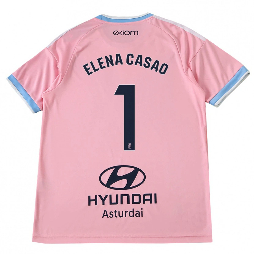 Danxen Men Elena Casao López #1 Cornflower Blue Pink Away Jersey 2026/27 T-Shirt