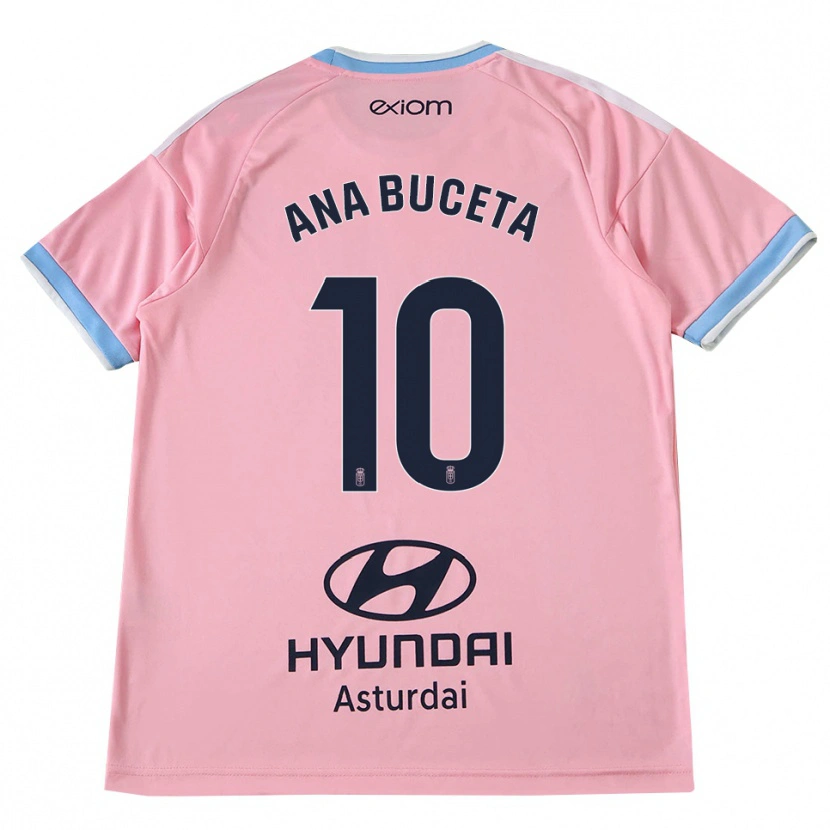 Danxen Men Ana Buceta #10 Cornflower Blue Pink Away Jersey 2026/27 T-Shirt