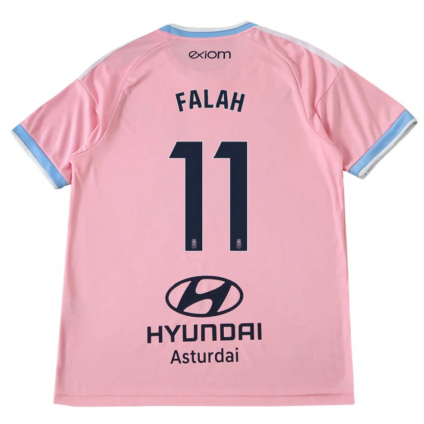 Danxen Men Omar Falah #11 Cornflower Blue Pink Away Jersey 2026/27 T-Shirt
