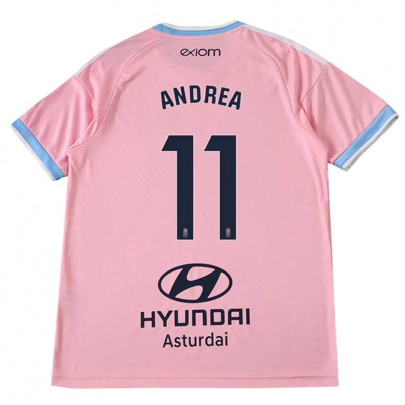 Danxen Men Andrea Sordo Gutierrez #11 Cornflower Blue Pink Away Jersey 2026/27 T-Shirt