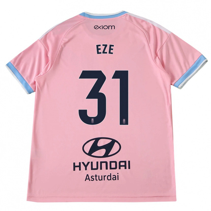 Danxen Men Chukwuma Eze #31 Cornflower Blue Pink Away Jersey 2026/27 T-Shirt
