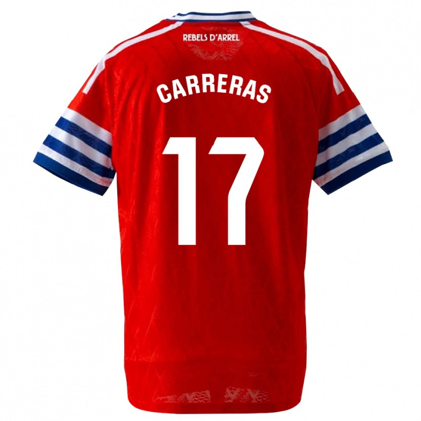 Danxen Men Jofre Carreras #17 Royal Blue Red Away Jersey 2026/27 T-Shirt