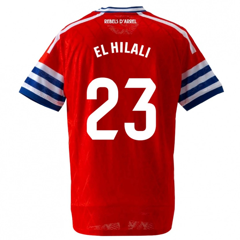 Danxen Men Omar El Hilali #23 Royal Blue Red Away Jersey 2026/27 T-Shirt