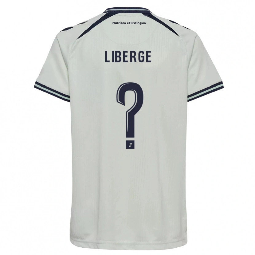 Danxen Men Aïssatou Liberge #0 Midnight Blue White Away Jersey 2026/27 T-Shirt