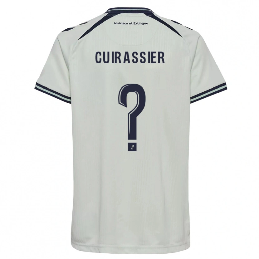 Danxen Men Matthieu Cuirassier #0 Midnight Blue White Away Jersey 2026/27 T-Shirt