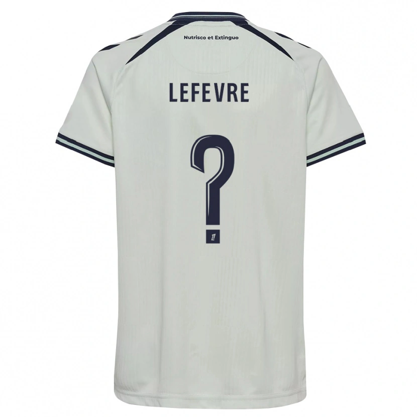 Danxen Men Emmy Lefevre #0 Midnight Blue White Away Jersey 2026/27 T-Shirt